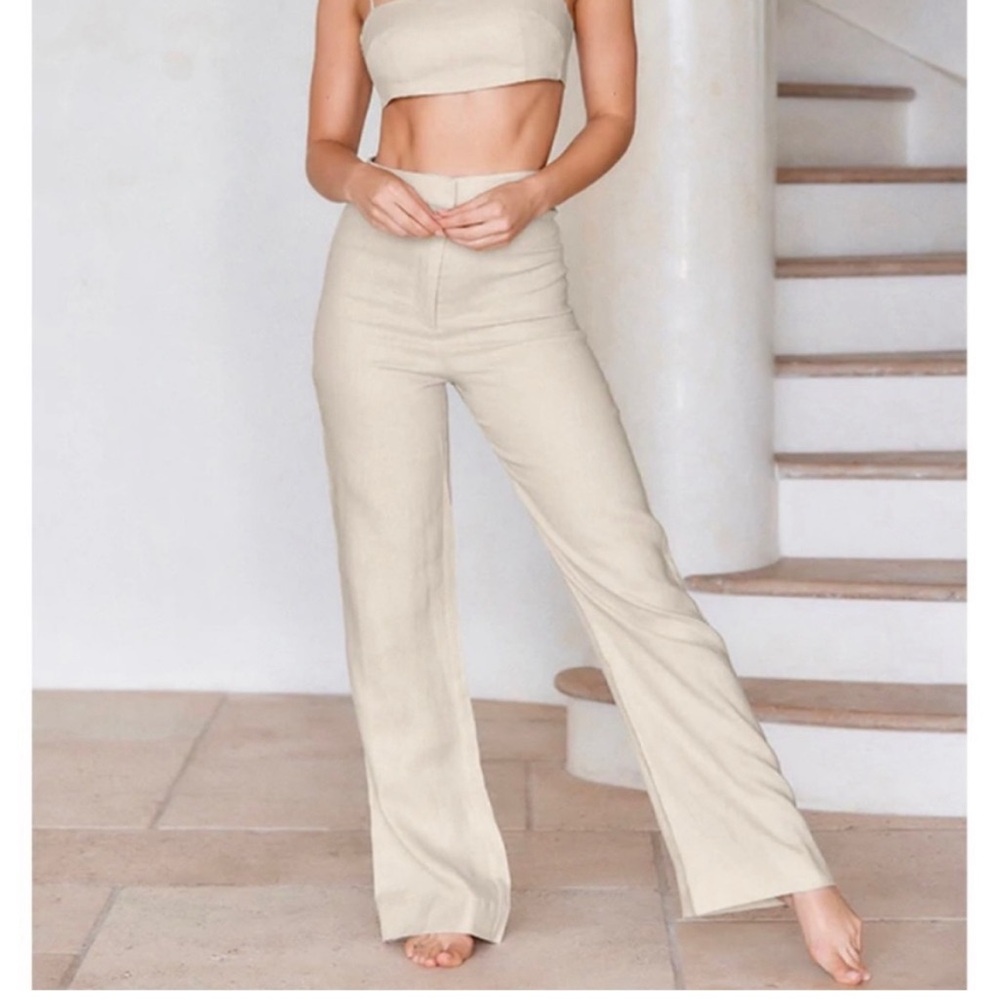 Monday Swimwear Monaco Linen Pants
